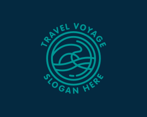 Trip - Sea Wave Trip logo design