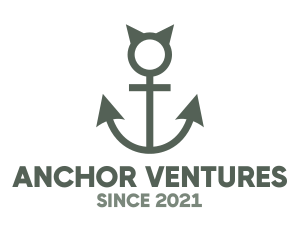 Anchor - Devil Horns Anchor logo design