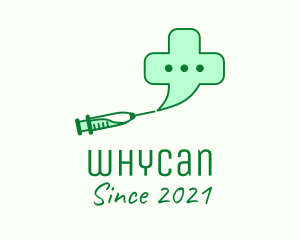 Message - Medicinal Vaccine Chat logo design