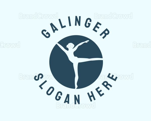 Gymnast Tournament Athlete Logo