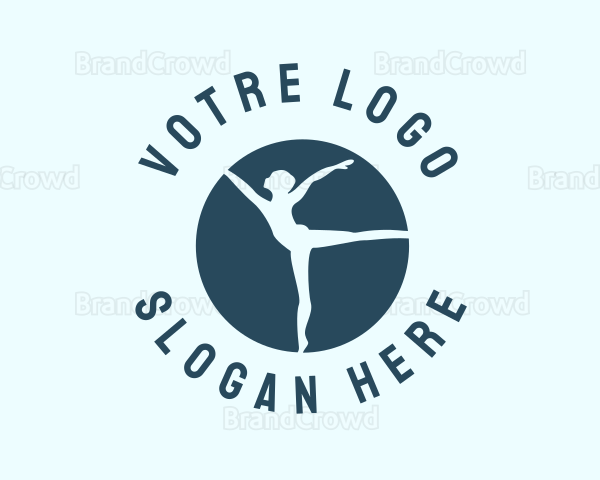 Gymnast Tournament Athlete Logo