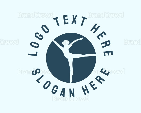 Gymnast Tournament Athlete Logo