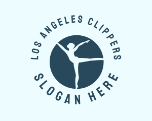 Gymnast Tournament Athlete  Logo