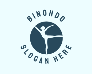 Trainer - Gymnast Tournament Athlete logo design