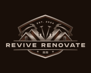 Carpentry Renovation Remodeling logo design