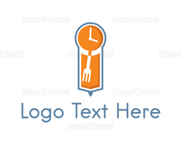 Food Time Grandfather Clock Logo