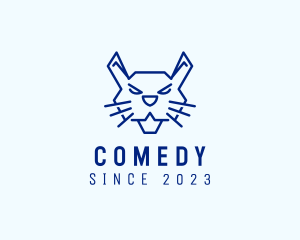 Angry Bunny Rabbit Logo