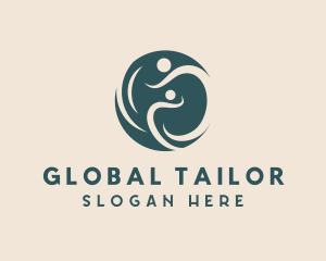 People Global Charity logo design