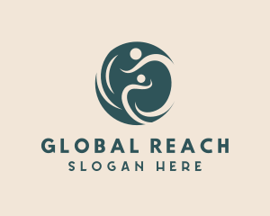 People Global Charity logo design