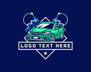 Maintenance - Car Automotive Cleaning logo design