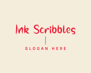 Handwritten - Modern Handwritten Wordmark logo design