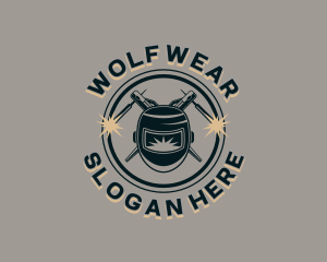 Welding Metalworks Welder Logo