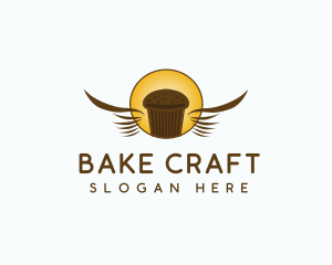 Chocolate Muffin Bakery logo design