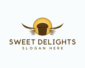 Chocolate Muffin Bakery logo design