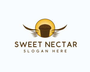 Chocolate Muffin Bakery logo design