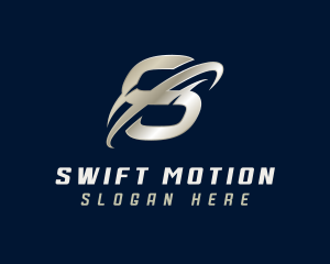 Active Swoosh Sport Letter S logo design