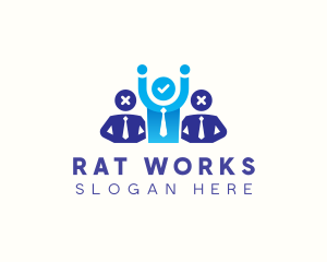 Professional Employee Job logo design