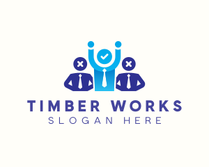 Professional Employee Job logo design