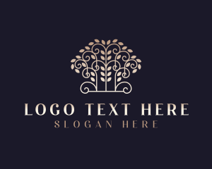 Gardening - Tree Environmental Planting logo design