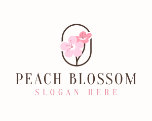 Cherry Blossom Flower logo design