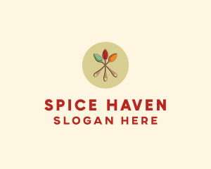 Spice - Spice Powder Spoon Flavor logo design