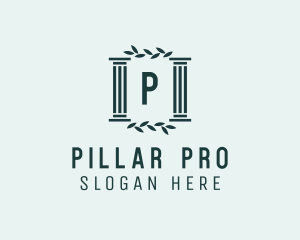 Pillar Finance Company logo design