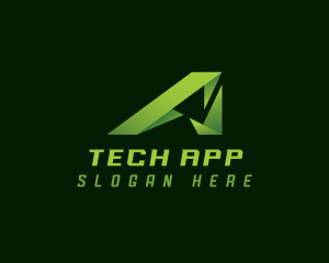 Application - Cyber Technology Application logo design