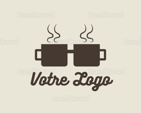 Coffee Cup Geek Logo