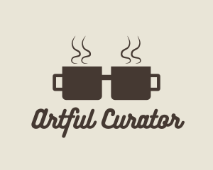 Coffee Cup Geek logo design