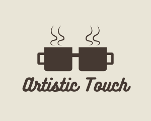 Coffee Cup Geek logo design