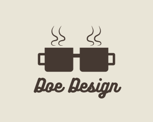 Coffee Cup Geek logo design