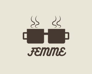 Coffee Cup Geek logo design