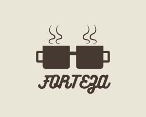 Coffee Cup Geek logo design