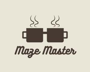 Coffee Cup Geek logo design