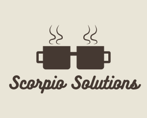 Coffee Cup Geek logo design