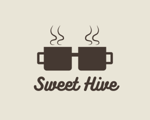 Coffee Cup Geek logo design