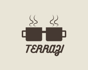 Coffee Cup Geek logo design