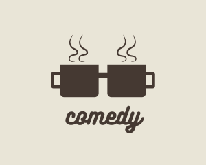 Coffee Cup Geek logo design