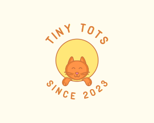  Happy Cat Kitten logo design