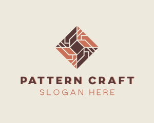 Tile Floorboard Pattern logo design