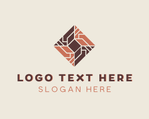 Tile Floorboard Pattern Logo