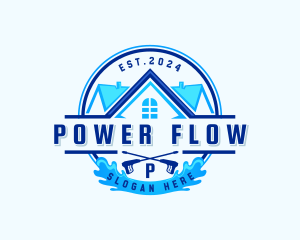 Power Washer Cleaning logo design