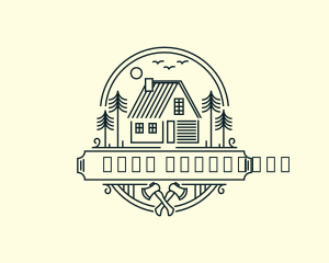 Emblem - Carpenter Woodwork Cabin logo design