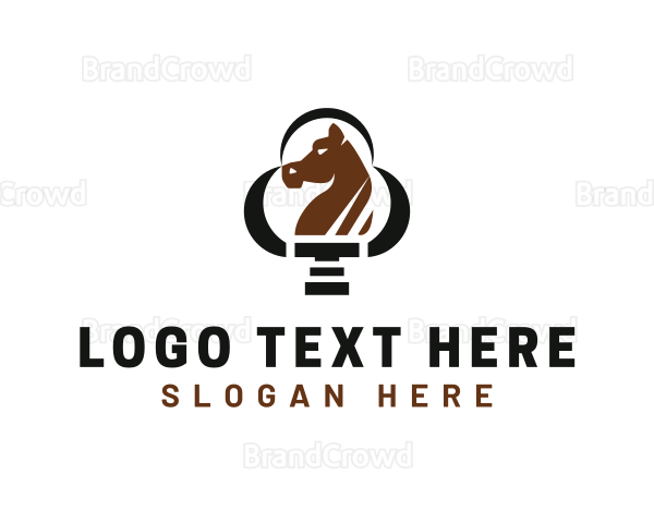 Equestrian Horse Stallion Logo