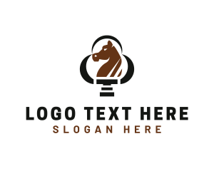 Steed - Equestrian Horse Stallion logo design