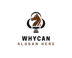 Stallion - Equestrian Horse Stallion logo design