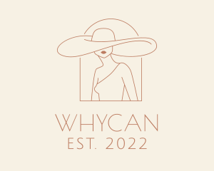 Designer - Fashion Floppy Hat logo design