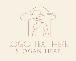 Fashion Floppy Hat Logo