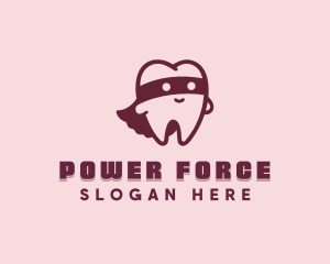 Superhero - Superhero Tooth Dentistry logo design