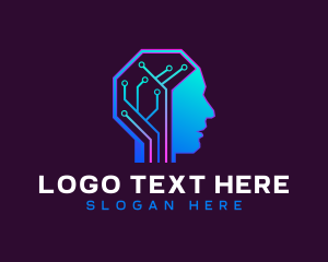 Scientific - Electronic Cyber Technology logo design